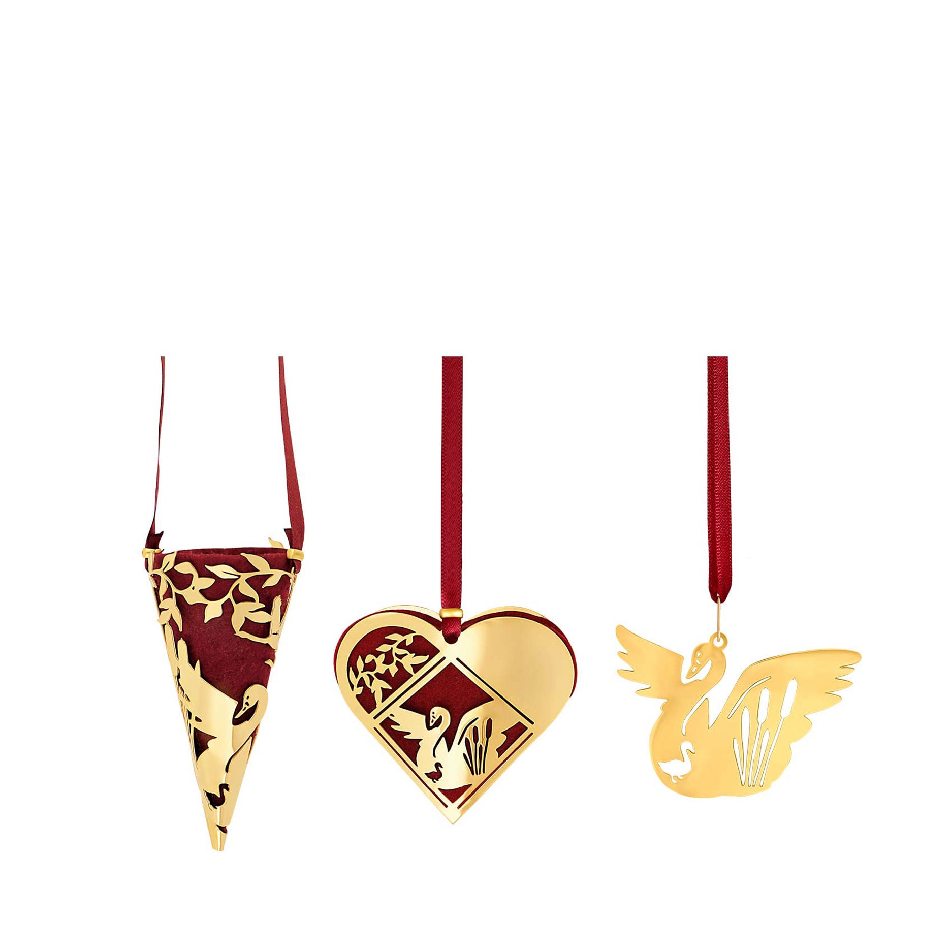 Miniature ophæng 3 stk. Den grimme Ælling